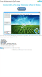 Mobile Screenshot of freewatermarksoftware.com